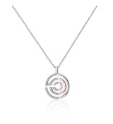 Penjoll plata bicolor circonites lineargent 19224-PE