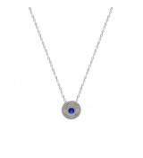 Penjoll plata bicolor rosa circonites lineargent 18931-PE