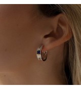 Arracades plata bicolor circonites Lineargent gaja osona manlleu vic