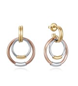 Pendientes Viceroy acero tricolor 14086E01019