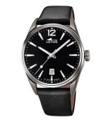 Rellotge Lotus corretja pell negre 18685-3