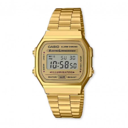 Rellotge Casio vintage retro daurat UNISEX A168WG-9EF