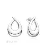 Pendientes diseño plata cierre presión joyeria gaja manlleu vic osona