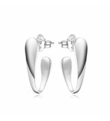 Pendientes diseño plata cierre presión joyeria gaja manlleu barcelona vic osona