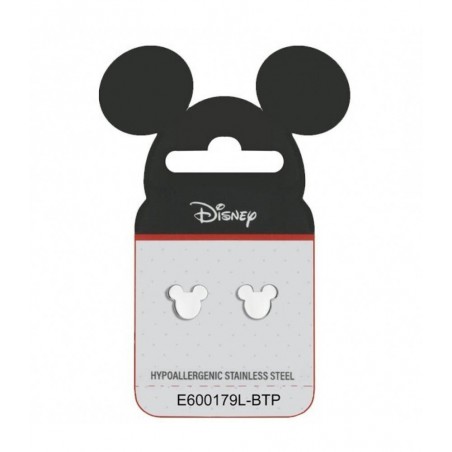 Pendientes Disney Mickey de acero antialérgico