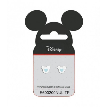 Pendientes Disney Mickey de acero antialérgico