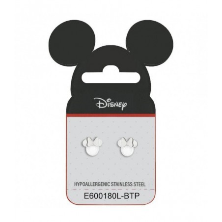 Pendientes Disney Minnie de acero antialérgico