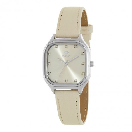 Reloj Marea cuadrado de mujer con correa de piel B41368/5