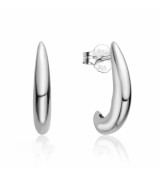 Arracades de plata amb tanca a pressió