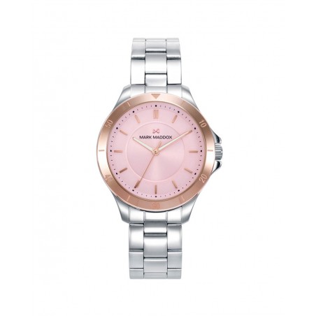 Reloj Mark Maddox de acero bicolor para mujer MM1018-77