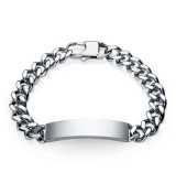 Pulsera Viceroy esclava con placa de acero 6210P01010