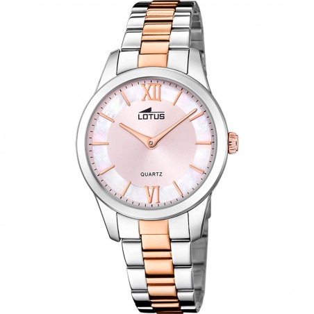 Reloj Lotus bicolor IP rosa para mujer 18891/1