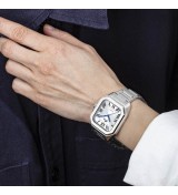 Reloj Lotus cuadrado para mujer con cadena 18967/1 cartier