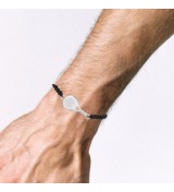Pulsera unisex Raqueta de Pádel de plata