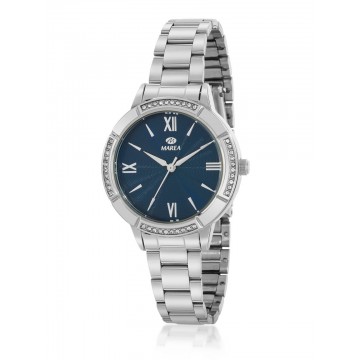 Reloj Marea para mujer con circonitas y esfera azul B41370/2