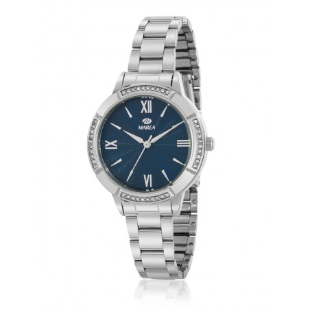 Reloj Marea para mujer con circonitas y esfera azul B41370/2