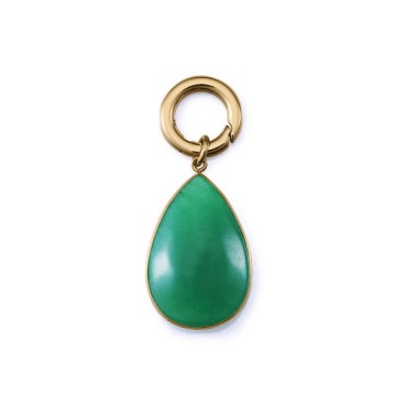 Colgante Viceroy colección Laura Escanes Mujer Jade verde