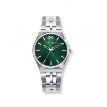 Mark Maddox acero mujer esfera verde MM0141-67