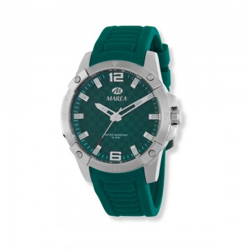 Reloj Marea verde hombre correa caucho B54272-3