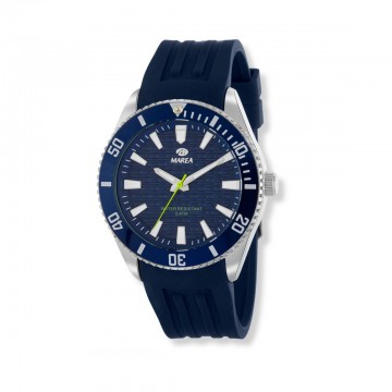 Reloj Marea azul hombre correa caucho B41392/2