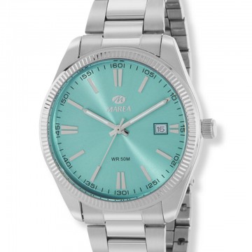 Reloj Marea unisex esfera color turquesa con cadena B41376-5