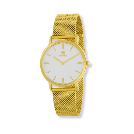 Reloj Marea dorado con cadena para mujer B36191-3