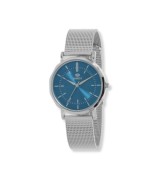 Reloj Marea mujer esfera azul cadena milanesa B41404-3