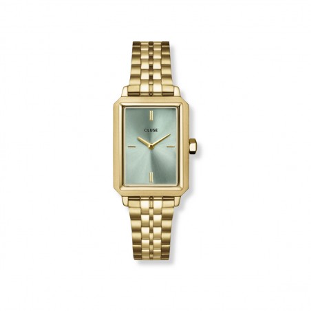 Reloj de mujer CLUSE dorado con cadena colección Fluette CW11514