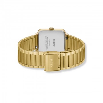 Reloj mujer CLUSE dorado cadena colección la Tétragone CW13805