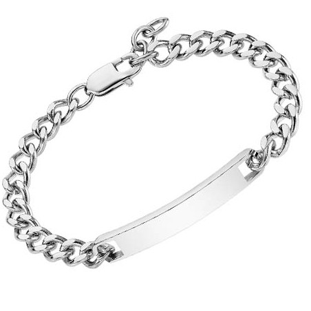 Pulsera esclava o nomeolvides de acero para hombre LS2364-2/1
