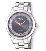 Reloj Lotus para mujer con cadena y esfera gris 18889/4
