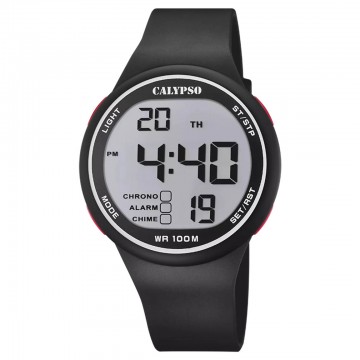 Reloj CALYPSO digital para hombre con correa de caucho K5795/1