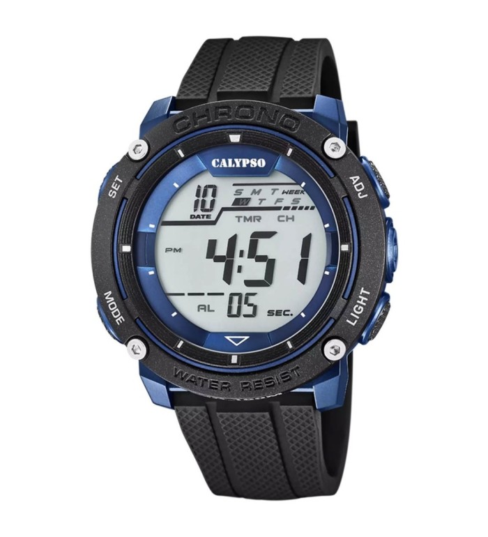 Reloj CALYPSO digital para hombre con correa de caucho K5820-2