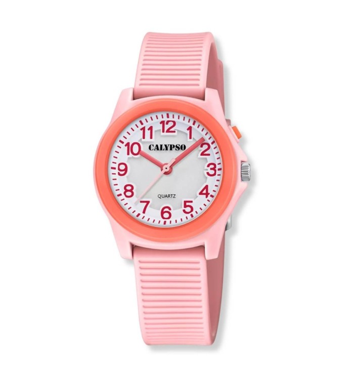 Reloj CALYPSO Junior para niña de color rosa y naranja K5823-1