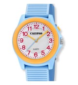 Rellotge infantil per nena CALYPSO color blau i taronja K5823-3