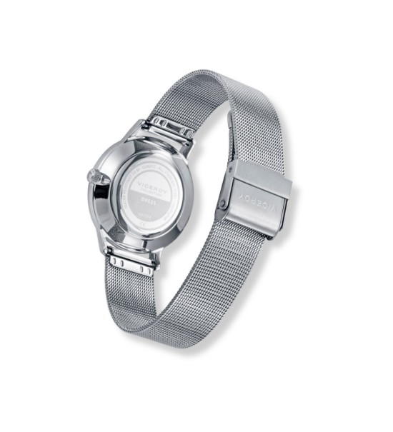 Reloj Viceroy mujer azul con malla milanesa elegante