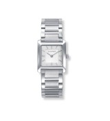Reloj Viceroy de mujer cuadrado con cadena de acero plateado y esfera minimalista elegante