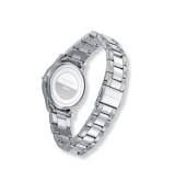 Reloj Viceroy para mujer con cadena de acero inoxidable y esfera negra elegante