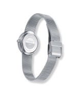 Reloj Viceroy mujer con zirconitas, esfera clara y cadena milanesa de acero inoxidable