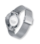 Rellotge Viceroy clàssic per home amb esfera negra i corretja milanesa d’acer inoxidable