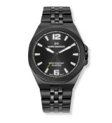 Reloj Mark Maddox para hombre con acabado negro IP y pulsera metálica moderna