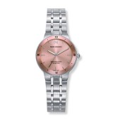 Reloj Mark Maddox de mujer con esfera rosa y pulsera de acero inoxidable