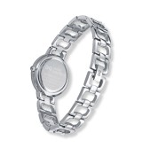 Reloj Mark Maddox para mujer con esfera verde suave y correa metálica elegante