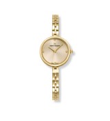 Reloj Mark Maddox dorado para mujer con diseño minimalista y pulsera metálica elegante
