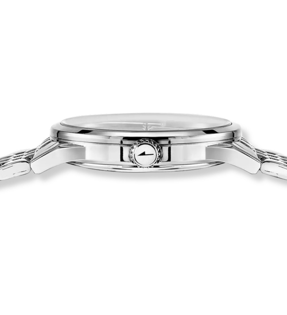 Reloj Lotus para hombre de acero con esfera azul texturizada y brazalete metálico elegante ref. 19056/4.