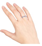 Anillo plata circonitas multicolor